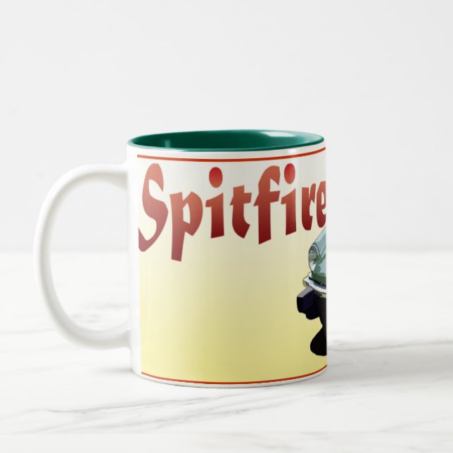 Spitfire Two-Tone Coffee Mug (Left)