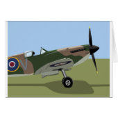 Spitfire WW2 Fighter (Front Horizontal)
