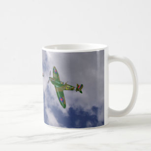 Travel Mug MG00009632 400ml /'Spitfire Aircraft/' Reusable Coffee