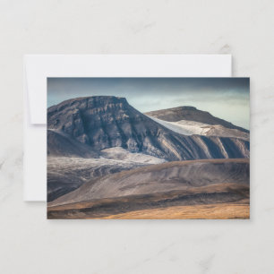 Spitsbergen Svalbard Landscape Card