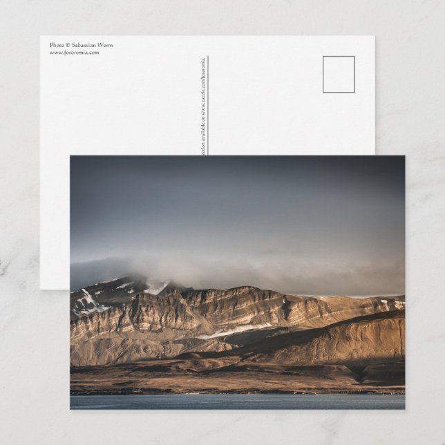 Spitsbergen Svalbard Landscape Photo Postcard (Front/Back)