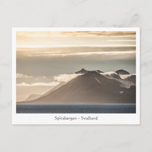 Spitsbergen Svalbard Landscape Postcard