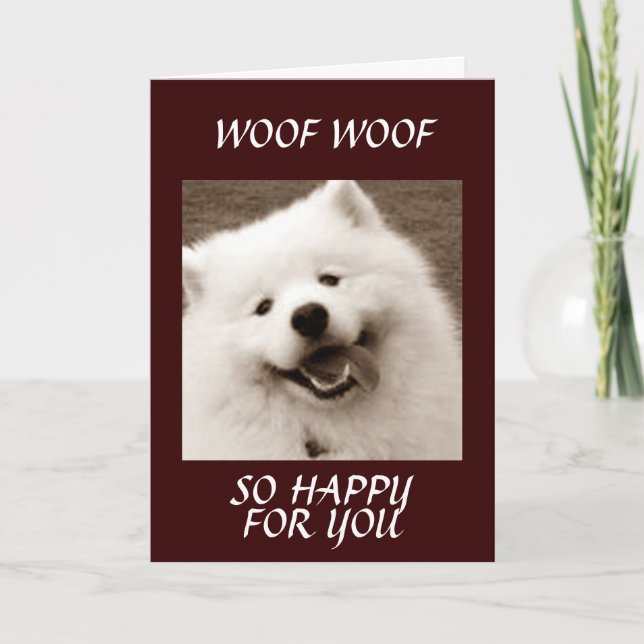 SPITZ WISHES YOU *CONGRATS ON YOUR NEW HOME* CARD (Front)