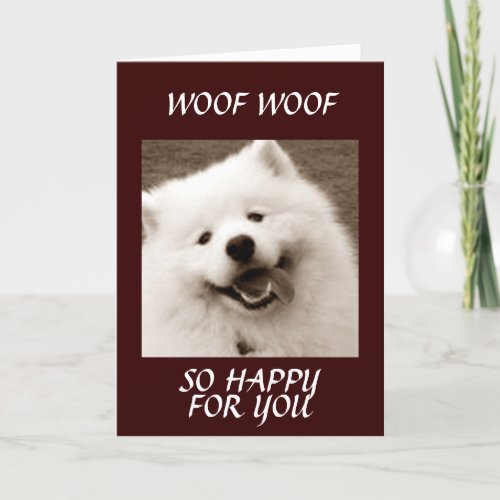SPITZ WISHES YOU CONGRATS ON YOUR NEW HOME CARD