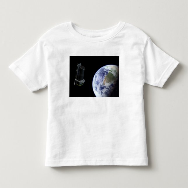 Spitzer departing the Earth soon after launch Toddler T-shirt (Front)