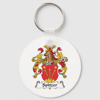 Spitzer Family Crest Keychain