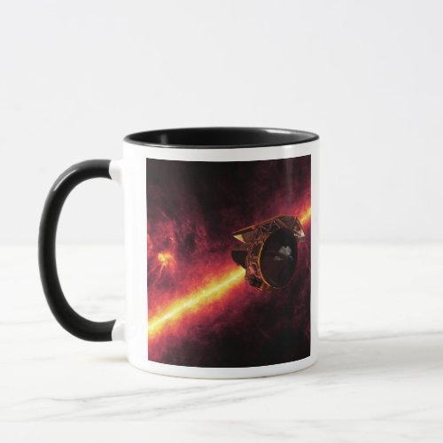 Spitzer seen against the infrared sky 2 mug