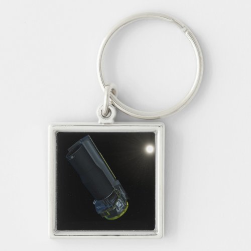 Spitzer seen in visible light keychain