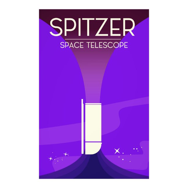 Spitzer Space Telescope Photo Print (Front)