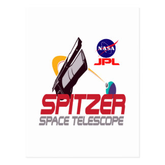 Spitzer Space Telescope Postcard