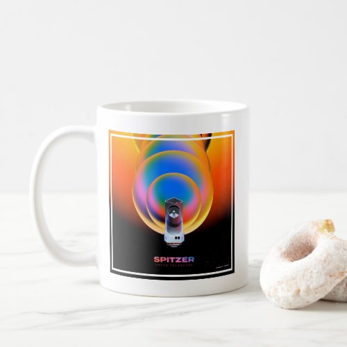 Spitzer Space Telescope Poster Coffee Mug