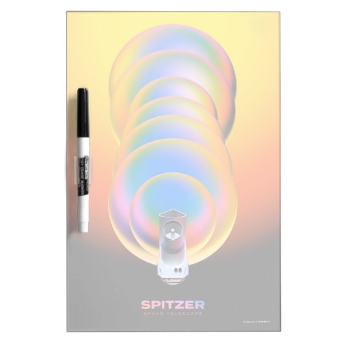 Spitzer Space Telescope Poster Dry Erase Board