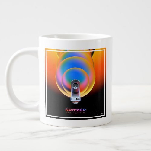 Spitzer Space Telescope Poster Giant Coffee Mug