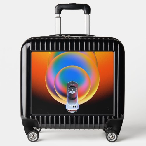 Spitzer Space Telescope Poster Luggage