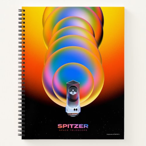 Spitzer Space Telescope Poster Notebook