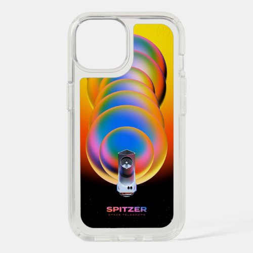 Spitzer Space Telescope Poster iPhone 15 Case