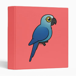 Birdorable Spix's Macaw Avery Signature Binder 8.5x11