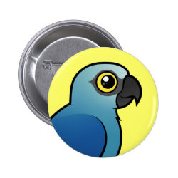 Birdorable Spix's Macaw Round Button