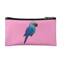 Birdorable Spix's Macaw Small Cosmetic Bag