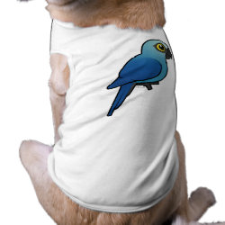 Birdorable Spix's Macaw Dog Sleeveless T-Shirt