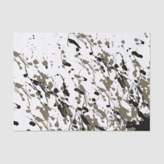 Splash and Drip Art Tissue Paper