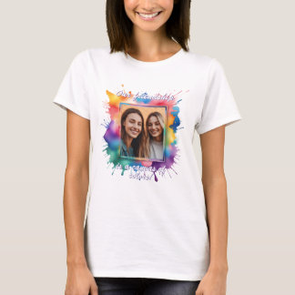 splash-art, colored frame T-Shirt