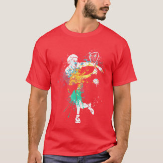 Splash art Squash sports for Squash player family  T-Shirt