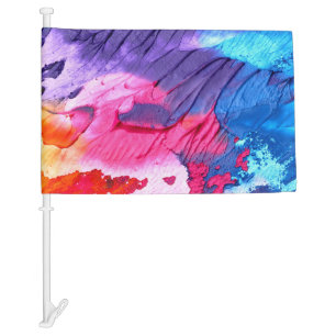 Splash  car flag
