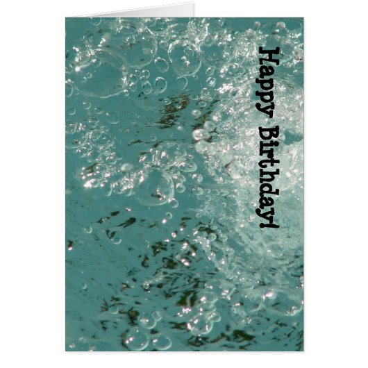 Splash, Happy Birthday! Cards (Front)