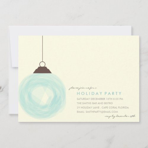 SPLASH . HOLIDAY INVITE