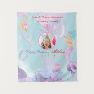 Splash Into a Mermaid Birthday Bash! Tapestry