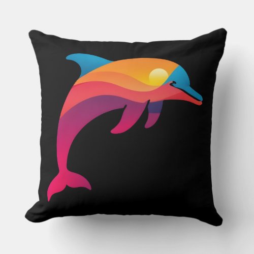 Splash into Serenity The Ultimate Dolphin Pillow