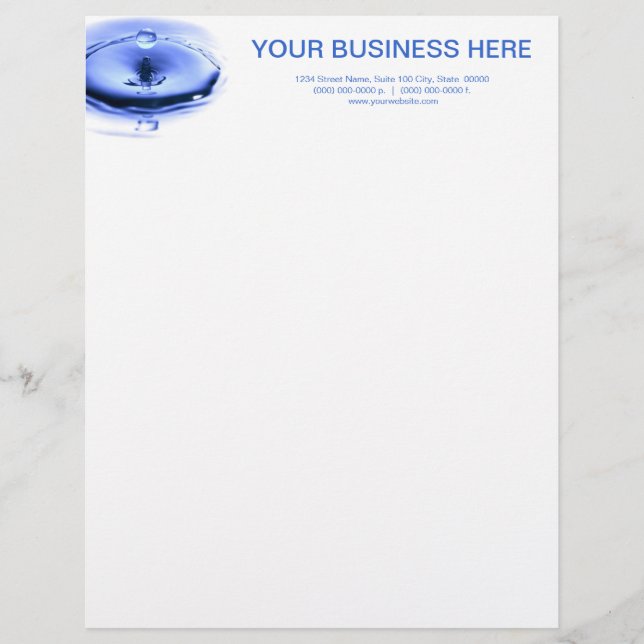 Splash Letterhead (Front)