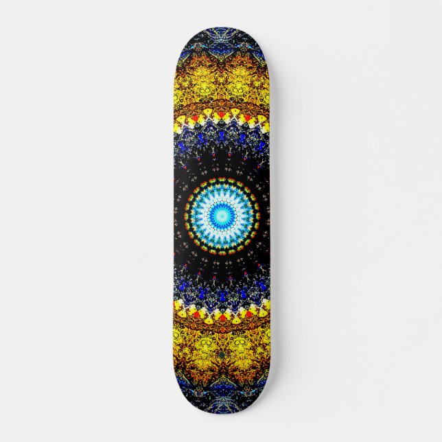 Splash Mandala Skateboard (Front)
