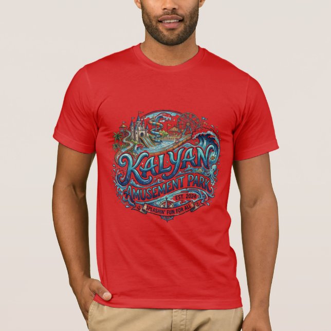Splash Master: Kalyan Amusement Park Signature Tee (Front)
