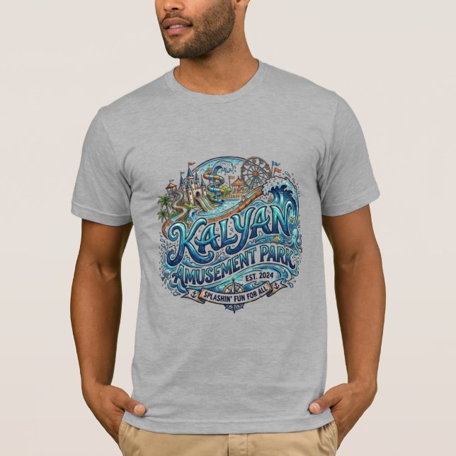 Splash Master: Kalyan Amusement Park Signature Tee (Front)