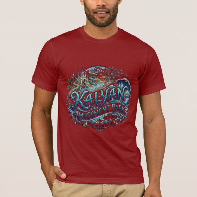 Splash Master: Kalyan Amusement Park Signature Tee (Front)