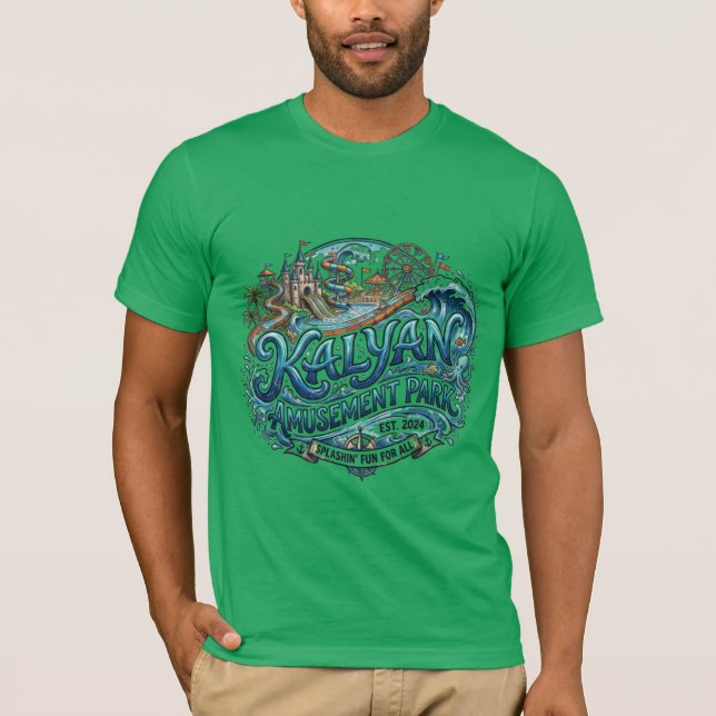 Splash Master: Kalyan Amusement Park Signature Tee (Front)