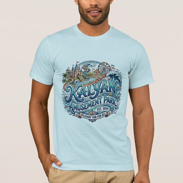 Splash Master: Kalyan Amusement Park Signature Tee (Front)