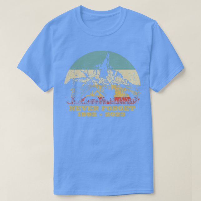 Splash Mountain Never Forget T-Shirt (Design Front)