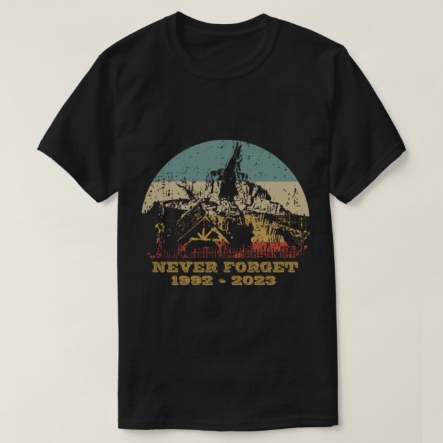 Splash Mountain Never Forget T-Shirt (Design Front)