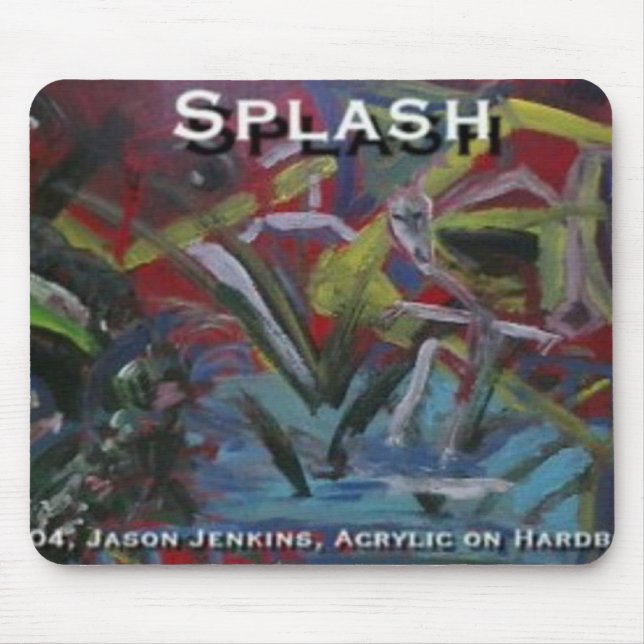 Splash Mouse Pad (Front)