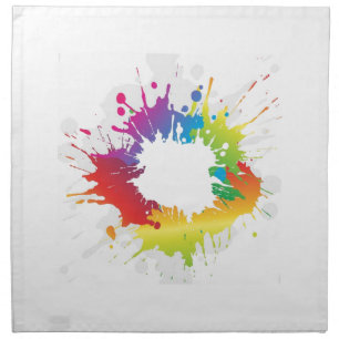 Splash of Color Cloth Napkin