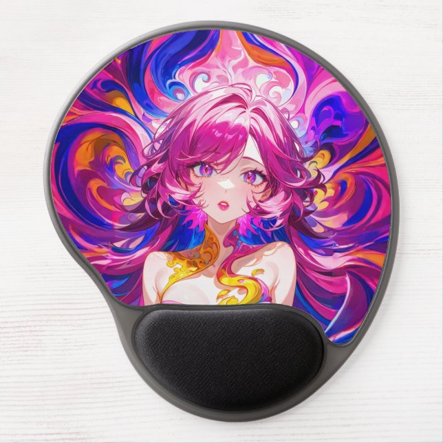 Splash of color  gel mouse pad (Front)
