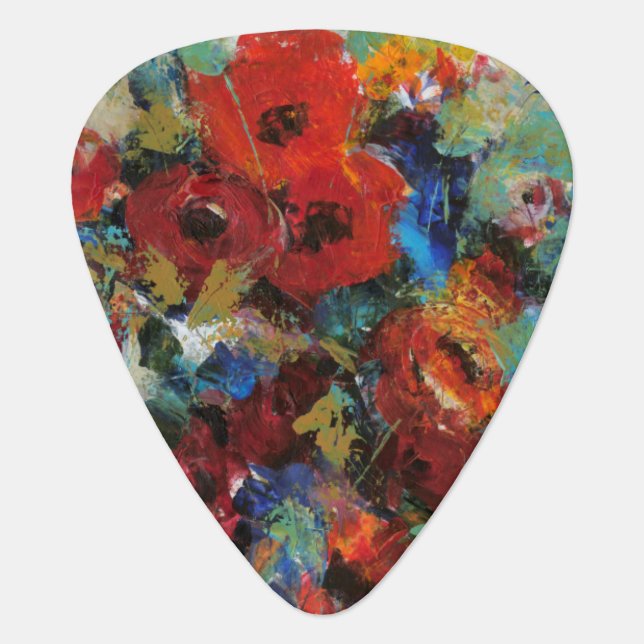 Splash of Color II Guitar Pick (Front)