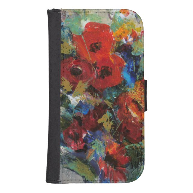 Splash of Color II Samsung Galaxy Wallet Case (Front)