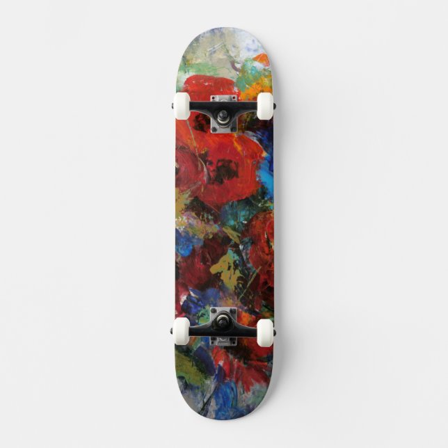 Splash of Color II Skateboard (Front)
