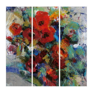 Splash of Color II Triptych