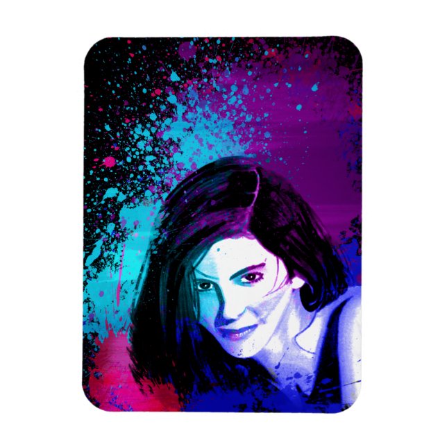 Splash of Color Magnet (Vertical)