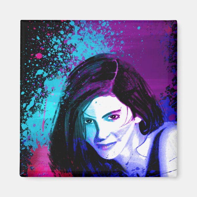 Splash of Color Magnet (Front)